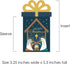 Set 8 Big Dot of Happiness Holy Nativity - Manger Scene Religious Christmas Money and Gift Card Sleeves - Nifty Gifty
