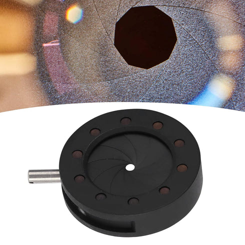 M4 SK12 1~12mm Iris Diaphragm Mechanical Adjustable Manual Aperture Lens Mechanical for Digital Camera