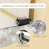 Hard Bristle Crevice Gap Brush, Long Handle Cleaning Tool for Bathroom and Kitchen, Multifunctional Gap Cleaner