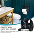 Funny Toilet Paper Roll Holder - Black Dragon Wall Mounted Paper Towel Roll Holder for Bathroom Kitchen Home Decor