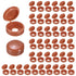 M METERXITY 200-Pack 6mm M3 M4 M5 Plastic Hinged Screw Cover Caps, Shutter Screws with Caps, Fold Snap Washer Covers