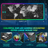 ToLuLu 5/7.5/10/15W 10 800x300x4MM RGB Gaming Wireless Charging Mouse Pad, Light Modes LED Mouse Pad Computer Keyboard