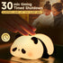 Cute Duck Lamp,Fun Lying Flat Duck Panda Night Light,LED Squishy Animal Novelty Lamp,Toddler Baby Night Light