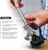 6 Inch 1/2" 3/4" Midline Valve Frost-Free Anti-Siphon Sillcock with Vacuum Breaker Chrome-Plated Brass, Lead-Free