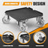 2000LBS 6.4" 5X 360 LOYAL TIGER Heavy Duty Furniture Dolly & Mover - Carbon Steel Panel with Wheels, Non-Slip Sliders