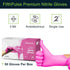 Fuchsia Hot Pink Nitrile Disposable Gloves, 50 Count, 3 Mil Powder and Latex Free Food Safe Cooking Gloves