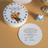 ONEDONE Punch Cards, 3.9" Round Reward Punch Cards for Classroom with Hole Puncher, Teacher Supply Must Haves