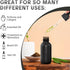24 Pack Frosted Black Dropper Bottles, 1oz/30ml Glass Tincture Bottles with Measured Eye Dropper for Essential Oils
