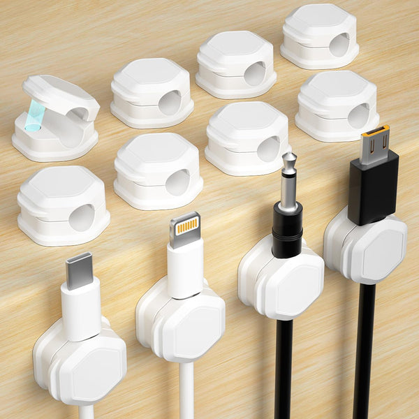 Promotion Love Cord Holder - Cable Clips - Cord Organizer for Desk - Cord