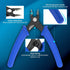 VCELINK Small Wire Cutter Spring-loaded GJ706BL, Precision Flush Cutter Pliers Diagonal Cutters for Electronics, Jewelry Making, Model Craft and 3D Printer, 5-Inch by VCELINK