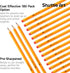 Shuttle Art 180 Pack Pencils Bulk, 2 HB, Pre-sharpened Pencils with Top Erasers, Premium Woodcased Yellow Pencils Bulk for Classroom & School Supplies, Writing and Drawing by Shuttle Art