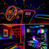 3.2FT WS2812B WS2812 3mm Strip,DC5V 100LEDs/m Ultra Narrow LED Individually Addressable Dream Color Flexible Smart