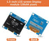 JAMHER 1.3 Inch I2C 128x64 Wire(3Pack IIC OLED Display Module Pixel Mini Self-Luminous Display Screen Board for Arduino