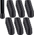 Jetec 7/8 Inch Folding Chair Leg Caps Heavy-Duty Plastic Chair End Caps