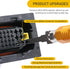 Terminal Removal Tool Kit - 8 PCS Double Head Detachable Electrical Pin Extractor Tool for Automotive Repair Connectors