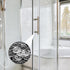 30 Pack 3/4 Inch Clear Plastic Washers, Flat Vinyl Replacement Parts for Glass Shower Door Handle and Towel Bars