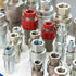 PATIKIL 1/4" ISO 5675 Hydraulic Coupler: Male Dust Cap and Female Plug Cover, 2 Set with Retention Ring