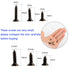 newlng 1200pcs Small Screws, Phillips Flat Head Cross Self Tapping Tiny Screws Set for DIY Micro Woodworking