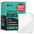 Reli. White Dental Bibs (300 Pack) | 13"x18" Dental Bibs Disposable for