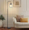 lumsic Floor Lamps for Living Room, Industrial Floor Lamp for Bedroom, Modern Standing
