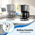 HUIXIHU 80 Lbs/Set, 4 Countertop (8, Self Adhesive Caster Wheels Heavy Duty Swivel Wheels for Furniture, Load Appliance