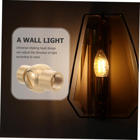 Swivel Joint Ceiling Light Adapter - Easy Install Pendant Socket Extender