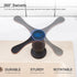 40" GAGALIFE Kitchen Sink Soap Dispenser Oil Rubbed Bronze, Under Sink Soap Dispenser with Silicone Extension Tube
