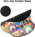 Britimes Ergonomic Mouse Pad with Wrist Support, Cute Dogs Non-Slip Rubber Base for Home Office & Gaming