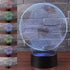 Light,3D 16 Soccer Night Illusion Football Lamp with Remote Control&Smart Touch Colors Changing for Kids Sport Lovers