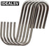 30 Pcs Stainless Steel Heavy Duty S Hooks, 2.4 Inch S Shaped Hooks for Hanging Pots and Pans
