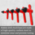 Hakkin Drill Press Chuck Key, 5 Sizes Replacement Wrench Key for Electric Drill Clamping Tool