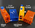 Eagles Plastic Multi-Size 4-Way Centrifuge Tube Rack for Different Sizes of Tubes (80 Wells)