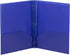 Smead Poly Two-Pocket Folder, Dark Blue, Letter Size, 25 per Box, Tang-Style Fastener