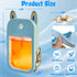 Size-2pcs Protective Silicone Case Compatible with Touchland Hand Sanitizer Spray Case Holder with Keychain Compatible