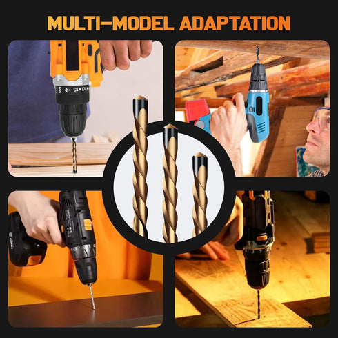 1/8 Inch Bits,50 Hss Drywall Router PCS Drywall Cutting Bit,Guide Point Brocas para Drywall for Use with Spiral Saws