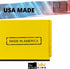 The File King Two Divider Pressboard Classification Yellow File Folder, Letter Size, Box of 10