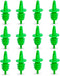 EHOMEA2Z 12 Pack Shaved Ice Pourers - Ideal for Snow Cone Syrup Bottles, Liquor, Juice, Salad Dressing