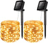 AMIR Solar Powered String Lights, Mini 100 LED Copper Wire Lights, Starry