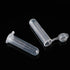 Eowpower 100 Pieces 4 ml Plastic Vial Bottle Tubes for Sample Storage, Beads, Liquid