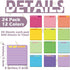 Yinder 24 Pcs Inspirational Sticky Notes / Cute Motivational Note Pad with Lines / 3 x 3'' for Coworkers and Office