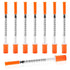 U-100 1/2ml Syringe with Needle, 31G 5/16" 8mm, Disposable Pack of 100