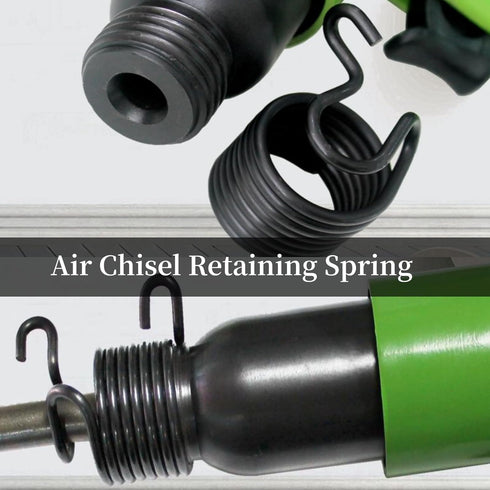Air Hammer Quick Spring Retainer for Pneumatic Hammer Metalworking Chisels, Replaceable