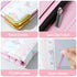 Bienbee Server Book, Waitress Book Server Books for Waitress Waiter with Money Zipper Pocket Serving Books Notepad