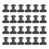24 PCS Mlok Screws and Nuts Replacement Sets, M-Lok Rail Mount Screws & T-Nuts Accessories with Allen Wrench