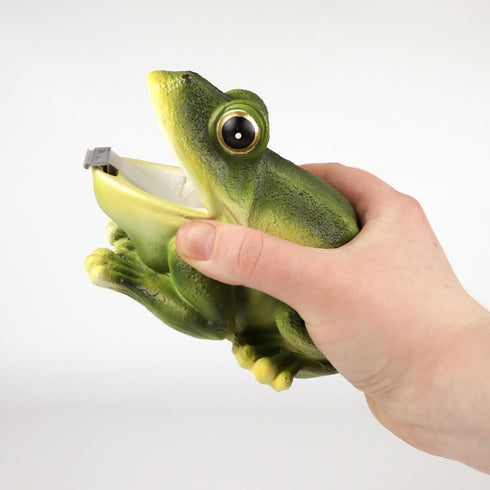 Tree Frog Tape Dispenser - Office Desk Accessory Gift, 5.5" x 4" x 3.75"