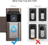 Anti Theft Ring Doorbell Mount: Metal Ring Apartment Door Mount Blink Doorbell Camera Holder No Drill - Renter Friendly
