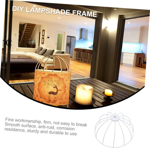 7.09 7.09 3.94 Inches Ciieeo Diy Lampshade Frame X X Gold Wire Lamp Shaft Stand for Homemade Chandelier and Handmade