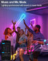 16.4Ft Smart Neon Rope Lights USB, LED Rope Lights IC & RGB Color Changing with APP Control, Music Sync Neon Strip