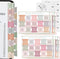 Ceemiaa Boho Bible Index Tabs for Men & Women Laminated Large Print Scripture
