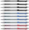 Pilot Better Retractable Ballpoint Pen Bundle Black, Blue, Red Fine Point 07, 10 COUNT